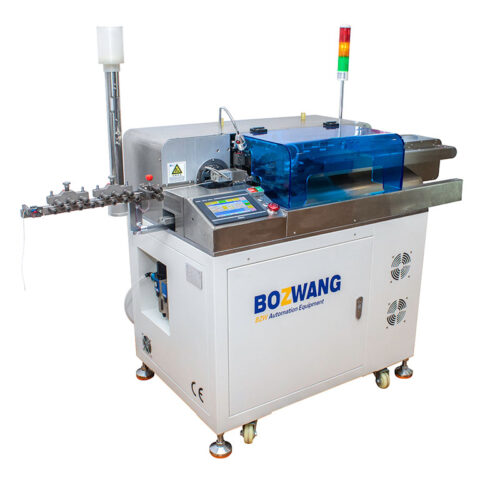 Machine automatique pour couper, tordre et étamer le fil BZW-887