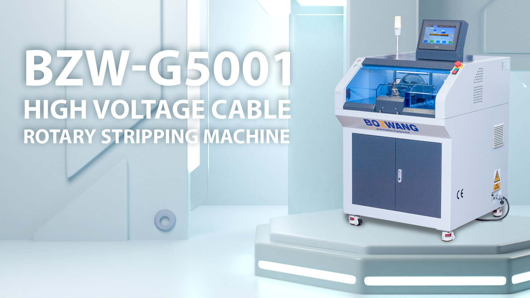 Dénudeur de fils haute tension pour câbles jusqu'à 70 mm² - BZW-G5001