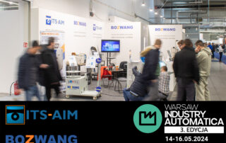 ITS-AIM au salon Warsaw Industry Automatica, du 14 au 16 mai 2024.